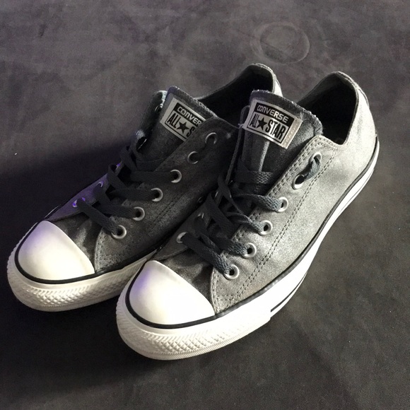 Converse Shoes - Converse All Star Women Grey Low Top Sneakers | 9